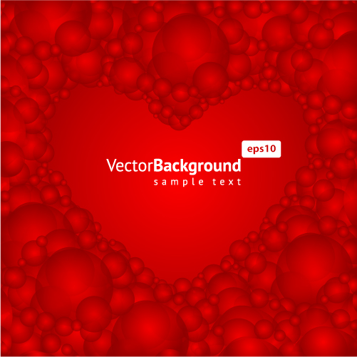 free vector 4 heartshaped vector